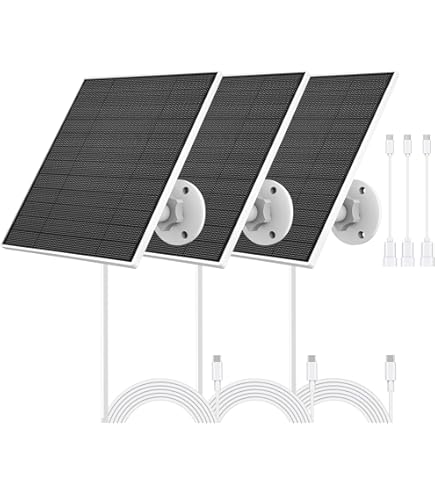 Amazon.com : Solar Panel for Eufy Camera, 5W Solar Panel